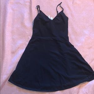 Mini black dress